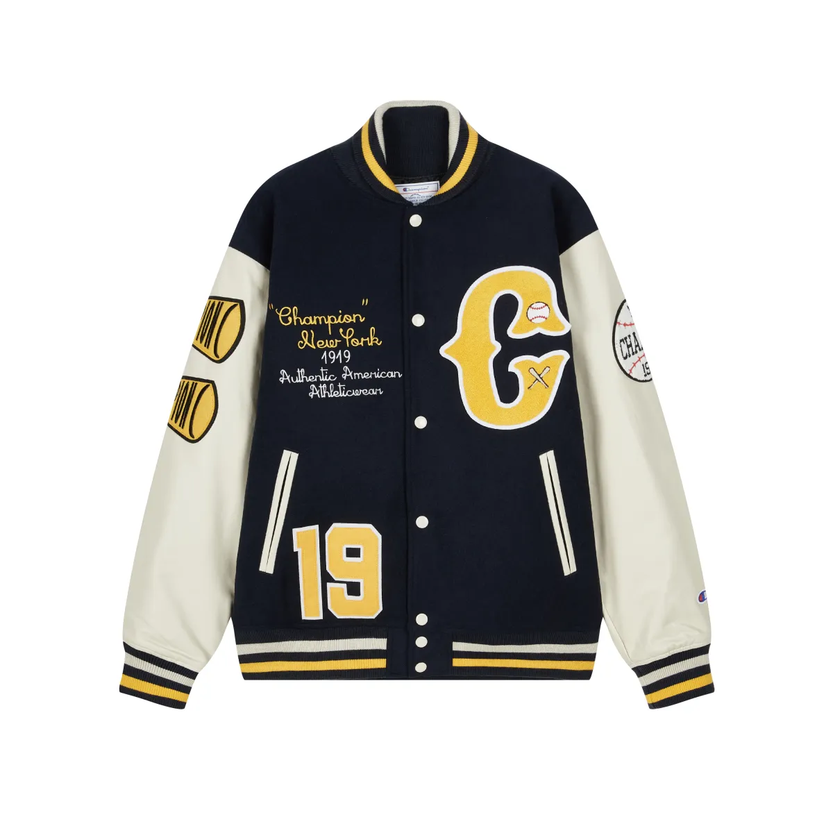 Champion Puffer Jacket Japan Version Unisex