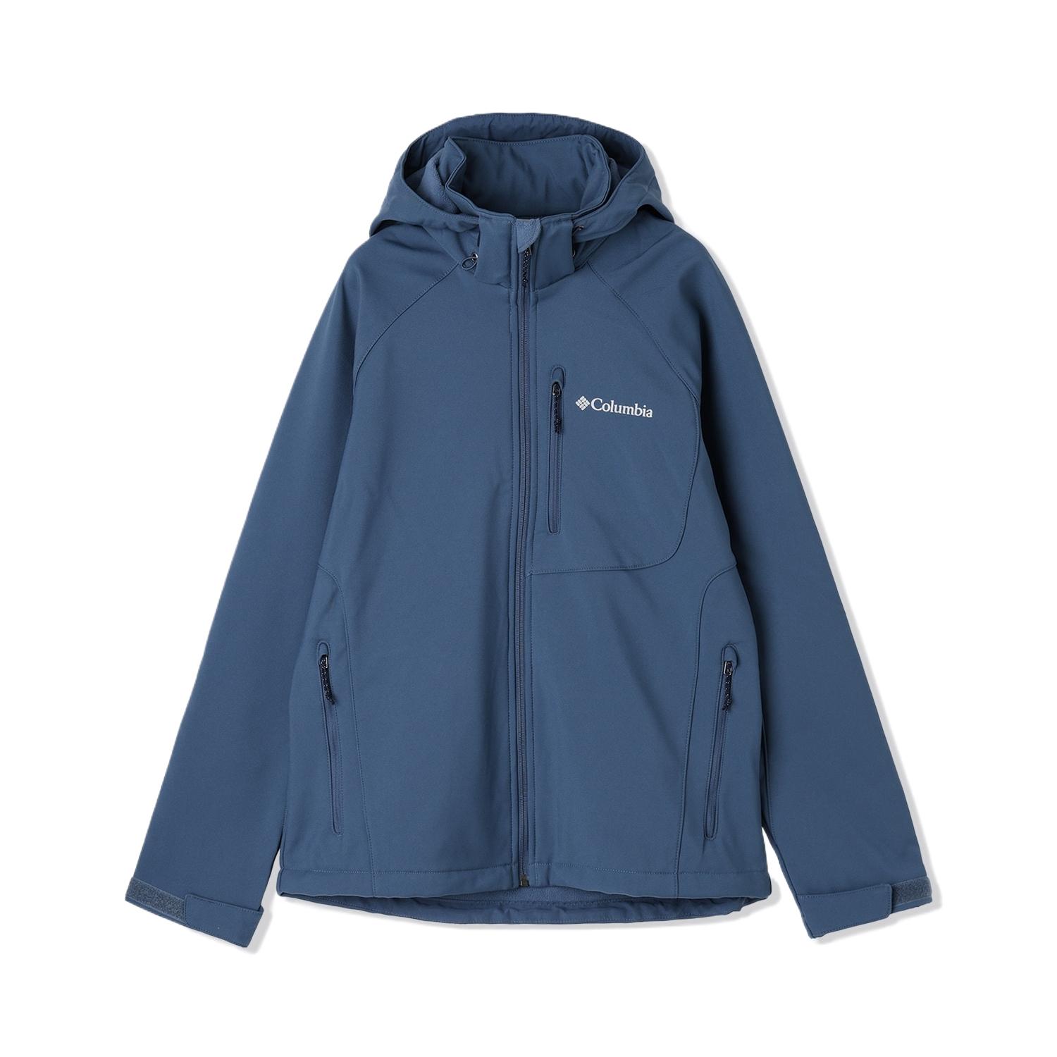 Columbia Columbia, removable blue jacket with zipper