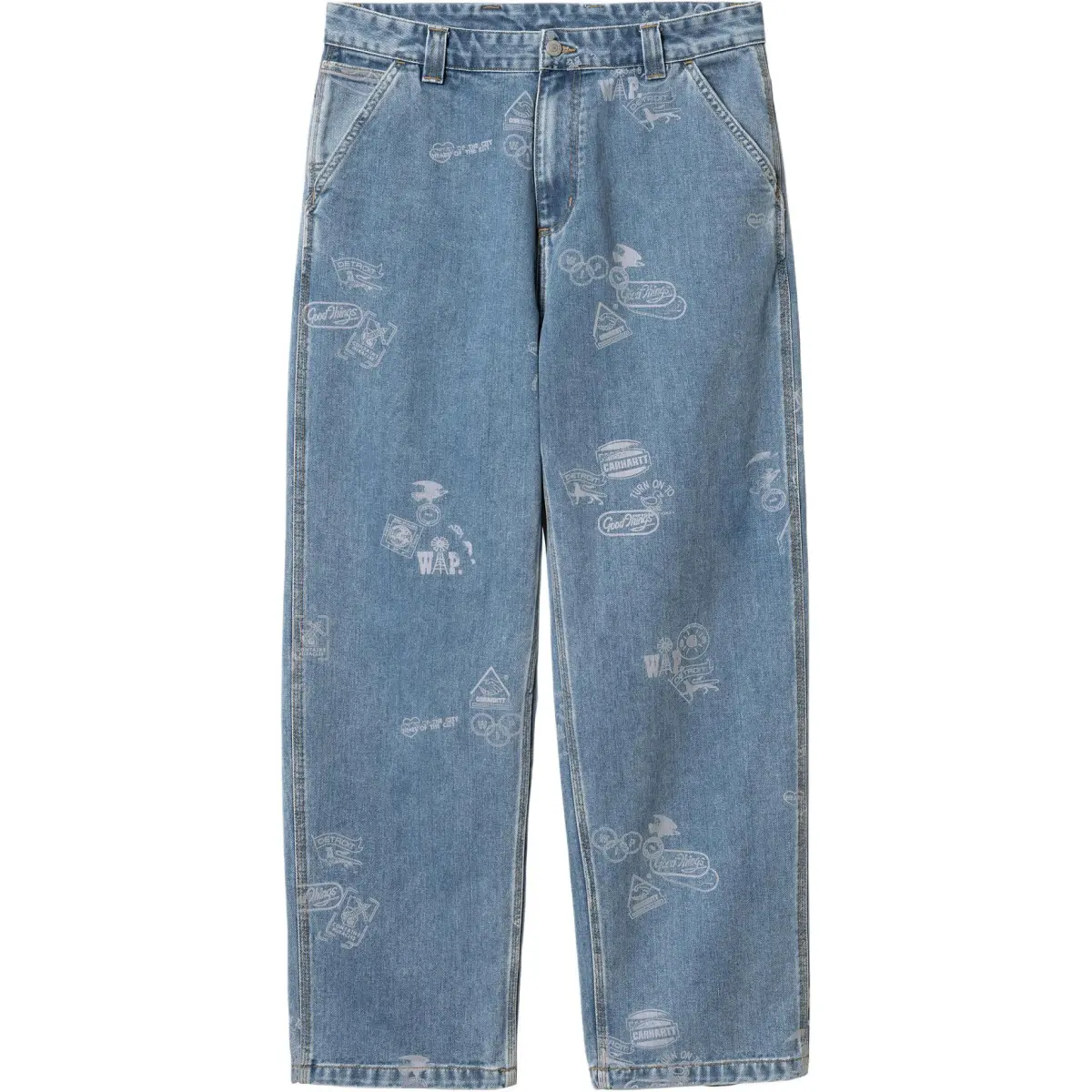 Carhartt WIP Stamp Pant Jeans Unisex Blue