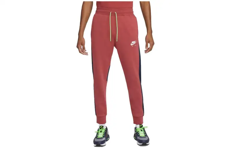 Nike Knitted Sweatpants Men's Brick Red