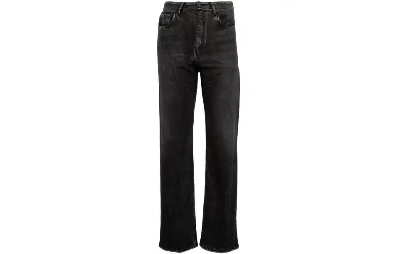 Balenciaga Trompe L'Oleil Denim Pants