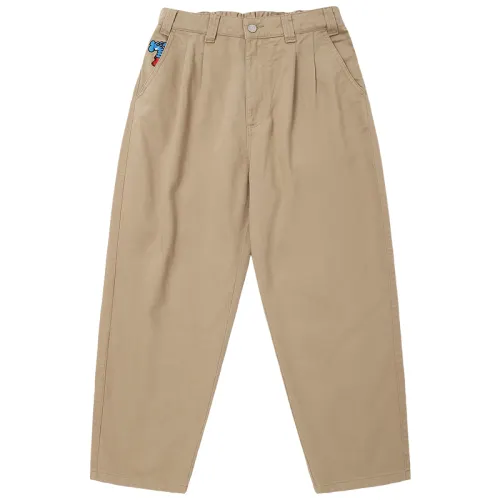 MIND ERROR Casual Pants Unisex Moderate Straight Fit Pants