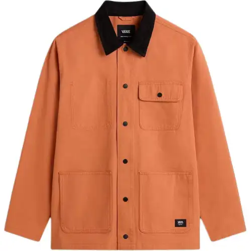 Vans Drill Chore Coat Jacket Men's Orange Red