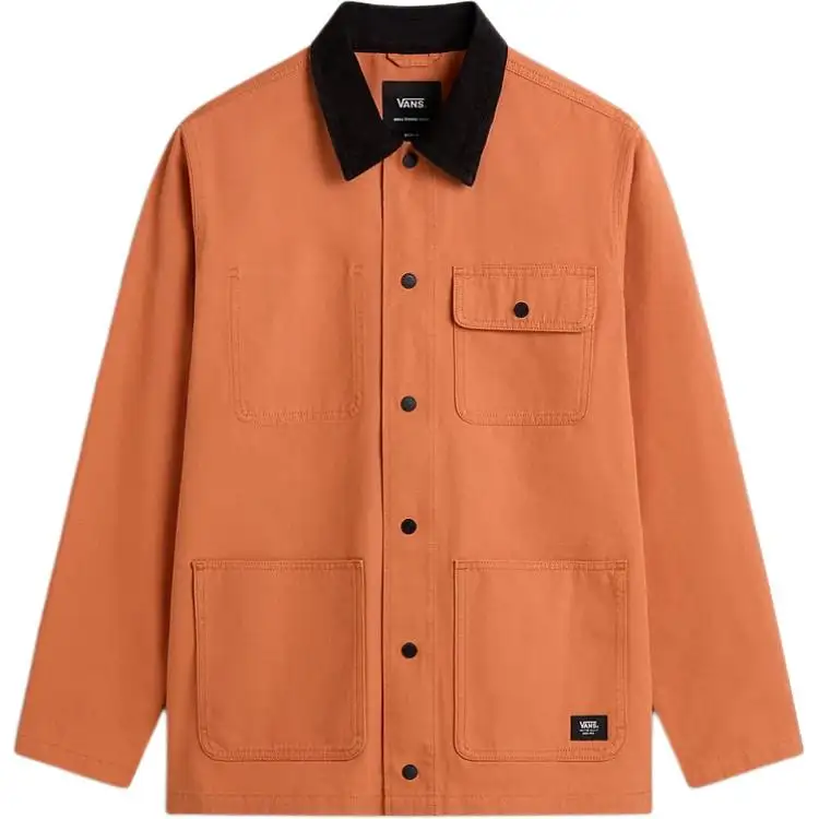Vans Drill Chore Coat Jacket Men's Orange Red