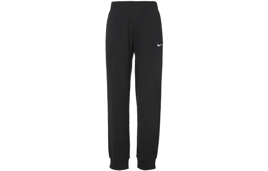 Nike Knitted Sweatpants Men's Black Moderate Cuffed Pants