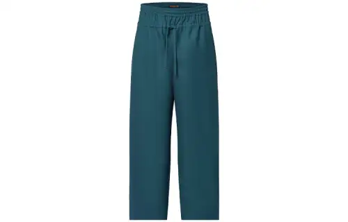 LOUIS VUITTON FW22 Casual Pants Men's Peacock Green