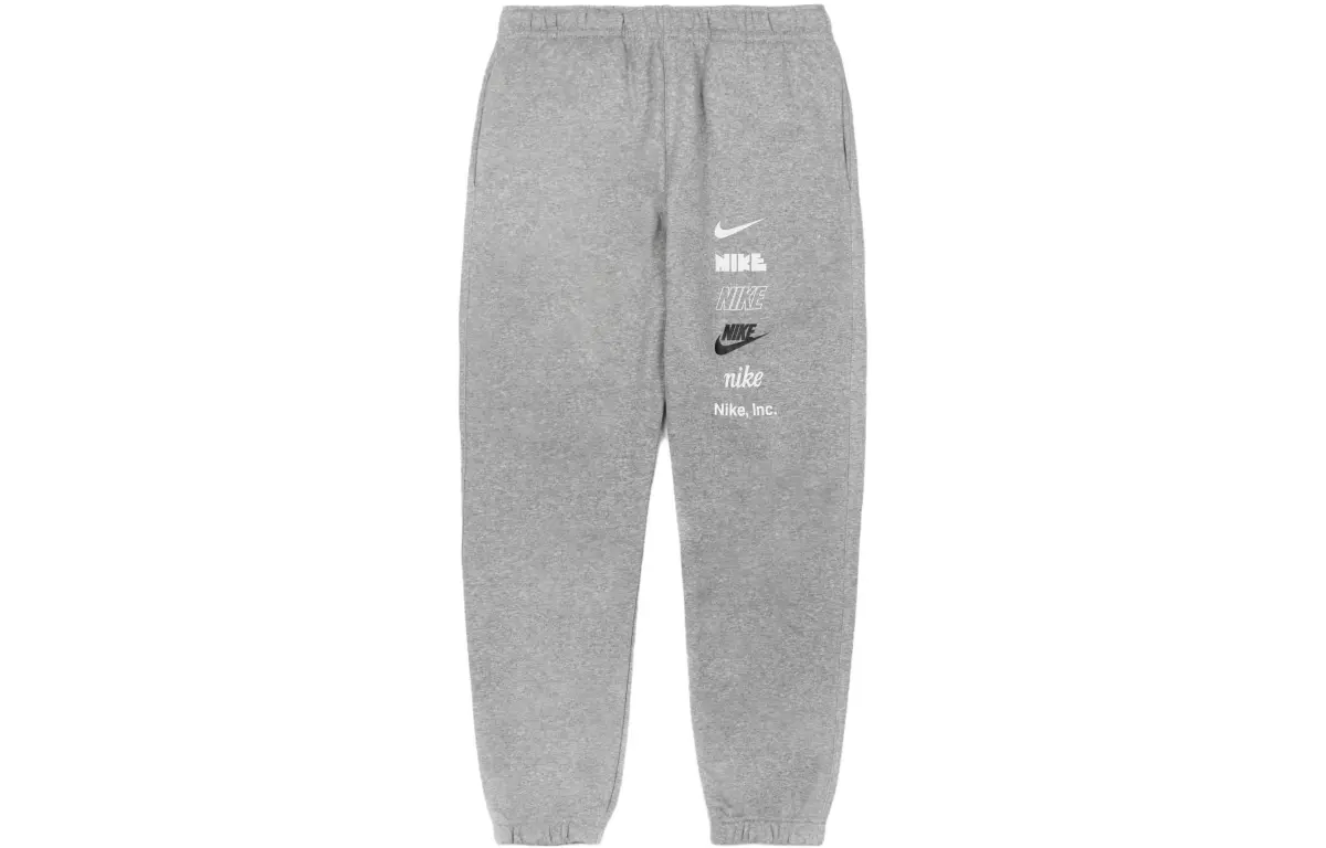 Nike Club Knitted Sweatpants Men's Light Gray