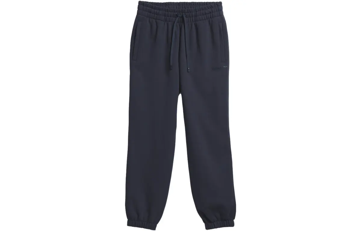 Adidas Originals Philippine And Dong Joint Series Knitted Sweatpants Unisex Night Sky Gray Moderate Straight Fit Pants