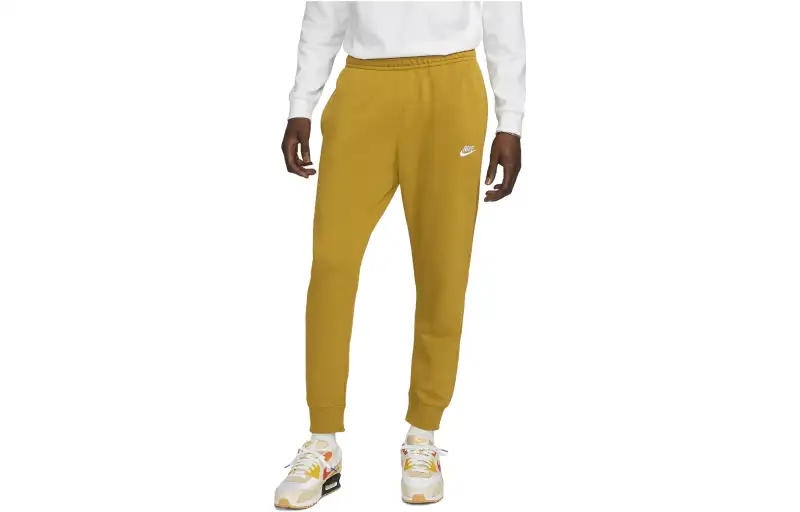 Nike Knitted Sweatpants Men's Yellow