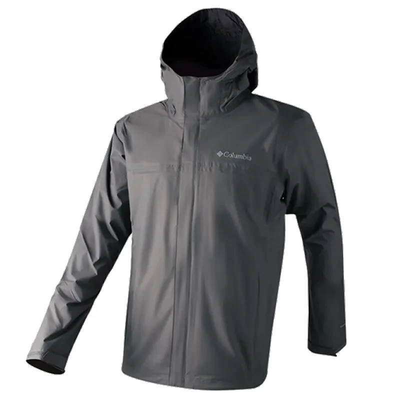 Columbia Windbreaker Jacket Men's Gray