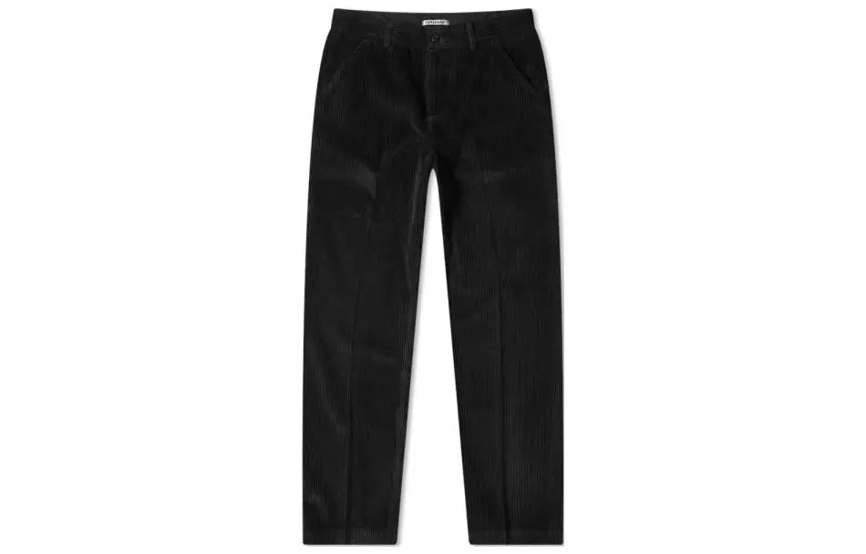 OUR LEGACY Casual Pants Men's Black Moderate Straight Fit Pants