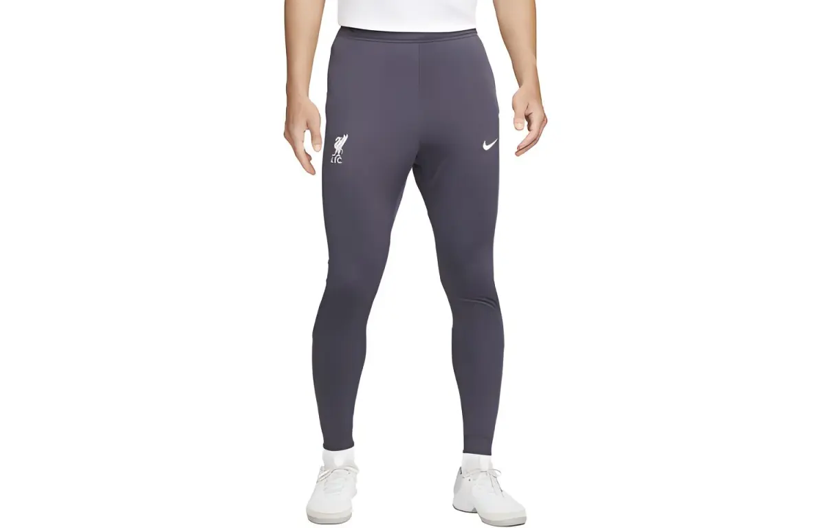 Nike Knitted Sweatpants Men's Dark Blue Purple Moderate Slim Fit Pants
