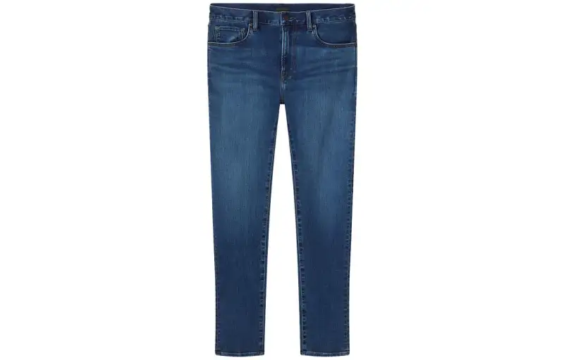 UNIQLO Jeans Men's Sea Blue Moderate Straight Fit Pants