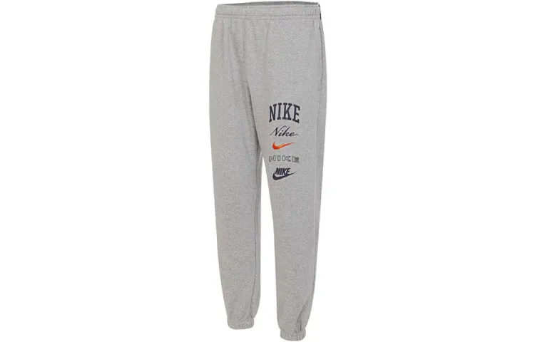Nike Knitted Sweatpants Men's Gray