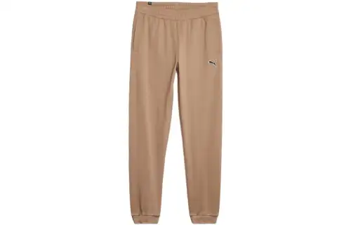 PUMA Knitted Sweatpants Men's Khaki Moderate Other