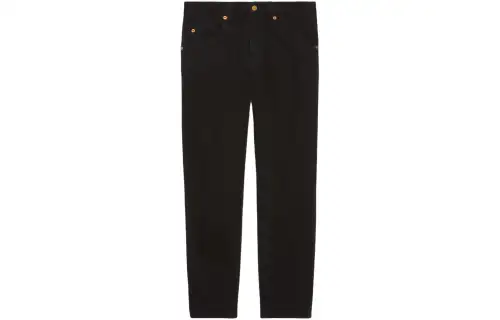 GUCCI Horsebit Detail Straight Leg Jeans