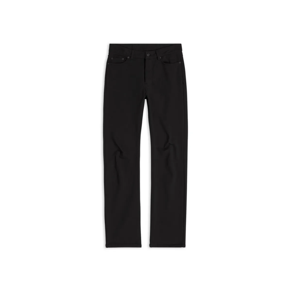 Balenciaga FW22 Casual Pants Regular Fit Unisex Black