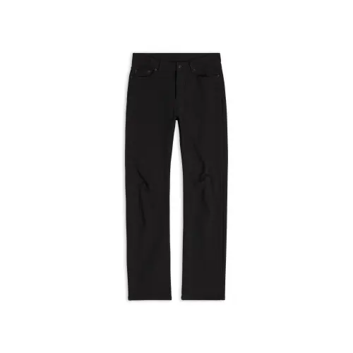 Balenciaga FW22 Casual Pants Regular Fit Unisex Black