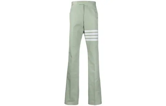 THOM BROWNE 4 Bar Stripe Cropped Tailored Trousers
