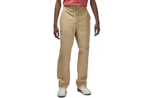 Jordan Flight Knitted Sweatpants Men's Khaki Moderate Straight Fit Pants