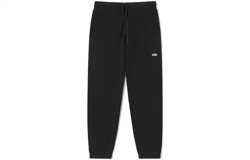 Vans Knitted Sweatpants Unisex Black Moderate Cuffed Pants