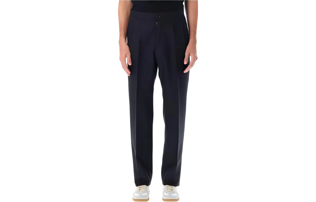 Maison Margiela Buckle Strap Detailed Pants