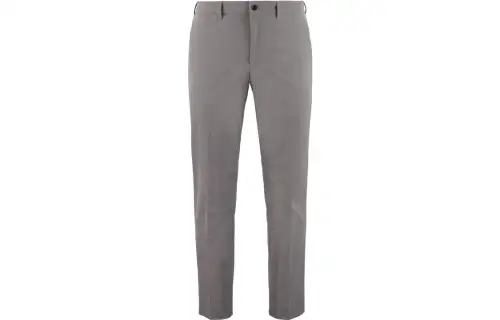 PRADA Casual Pants Men's Gray Moderate Straight Fit Pants