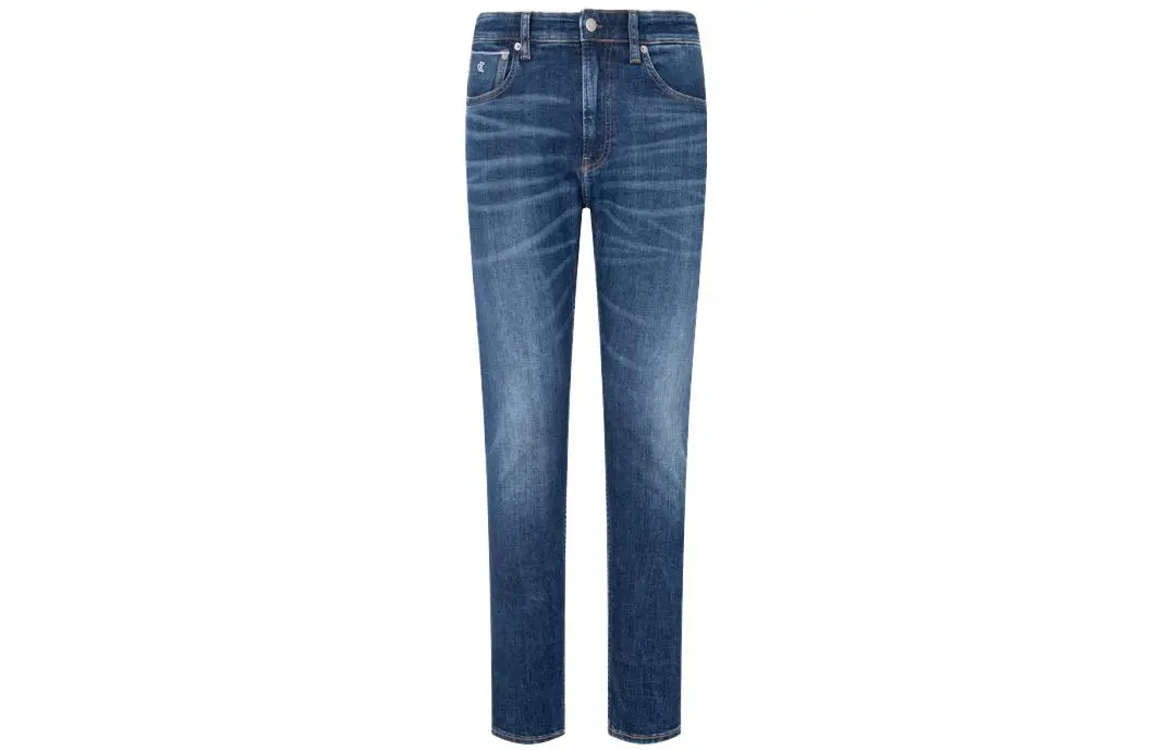 Calvin Klein Jeans Men's 1BJ-Denim Blue Moderate Tapered Pants