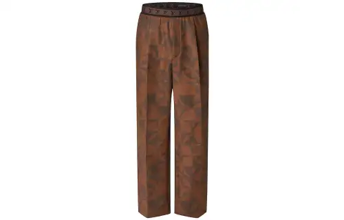 LOUIS VUITTON Casual Pants Men's Brown
