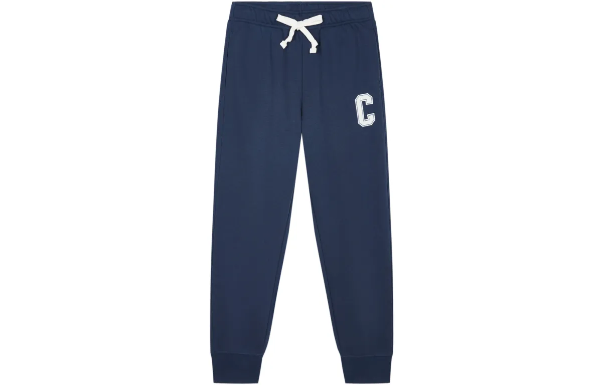 Champion Knitted Sweatpants Unisex Moderate Cuffed Pants