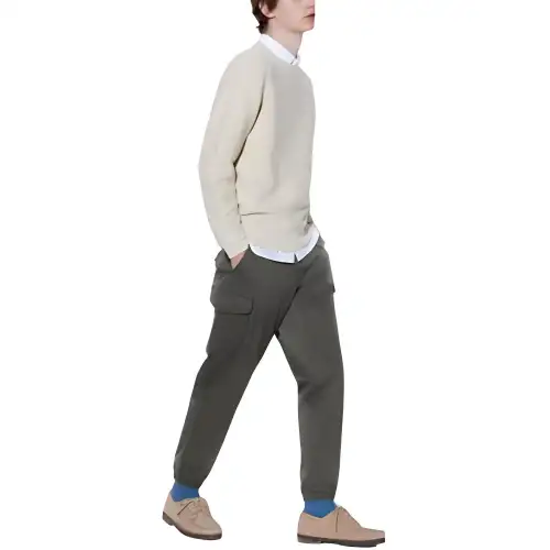UNIQLO Cargo Pants Unisex Dark Olive