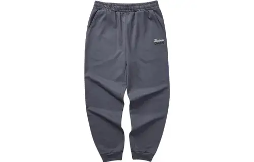 Skechers Colorful Knitted Sweatpants Men's Odyssey Gray/026R Moderate Cuffed Pants