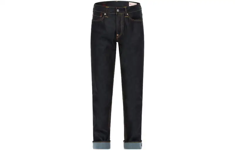EVISU Jeans Men's Denim Blue Moderate Straight Fit Pants