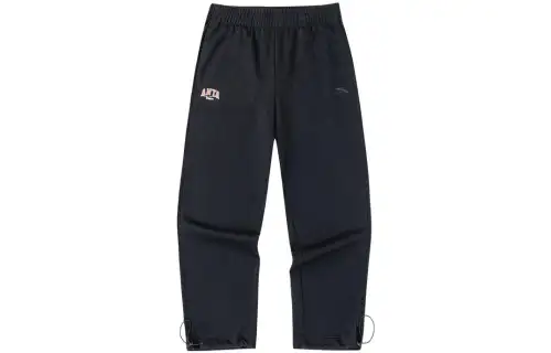 Anta Life Collection Knitted Sweatpants Men's Black