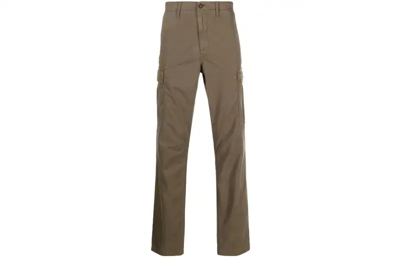 Timberland Casual Pants Men's Brown Moderate Straight Fit Pants