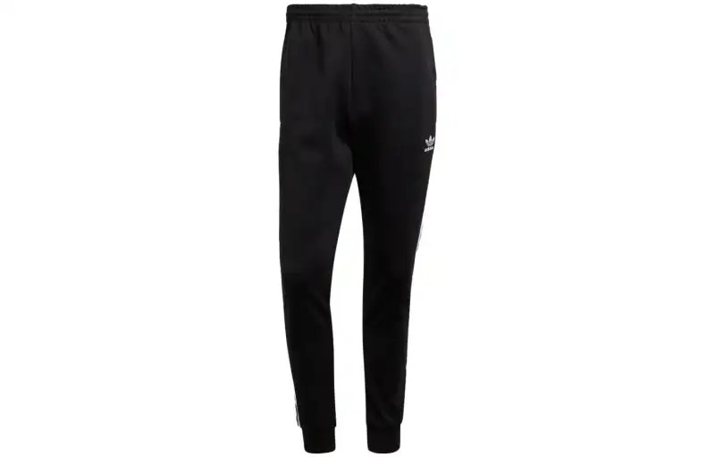 Adidas Originals embroidered-logo tapered track pants