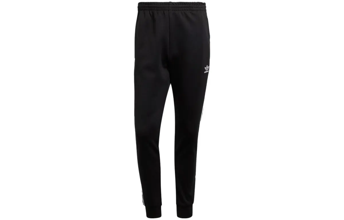 Adidas Originals embroidered-logo tapered track pants