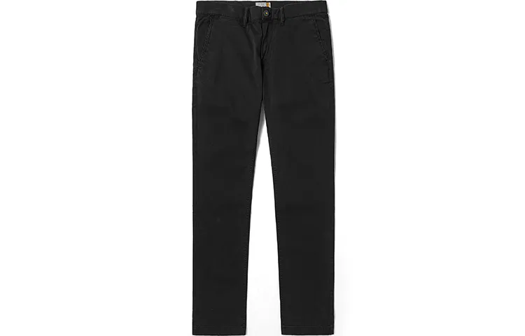 Timberland Casual Pants Men's Black Moderate Slim Fit Pants