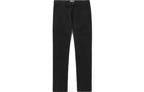 Timberland Casual Pants Men's Black Moderate Slim Fit Pants