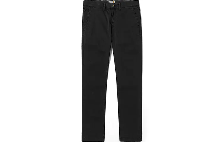 Timberland Casual Pants Men's Black Moderate Slim Fit Pants