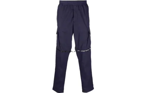 STONE ISLAND SS22 Casual Pants Men's Blue