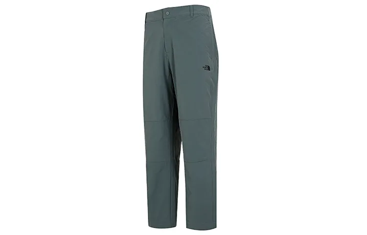 THE NORTH FACE Casual Pants Men's Green Moderate Straight Fit Pants