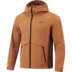 Li Ning Lotus Leaf Water Repellent Windproof Fleece Lined Thermal Outdoor Casual Versatile Mountaineering Trench Coat
