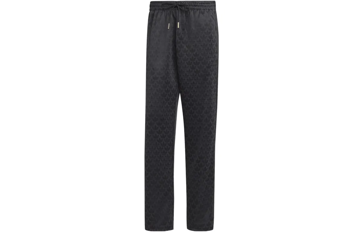 Adidas Originals Etofu BLACK SANSTR Knitted Sweatpants Men's Black