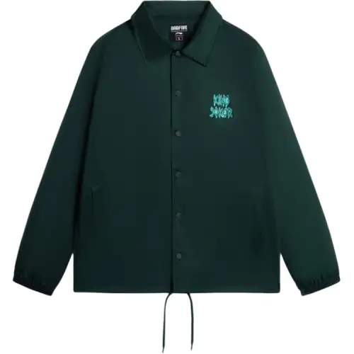 Li Ning Trench Coat Men's Pine Jasper Green