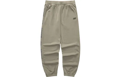 Skechers Knitted Sweatpants Men's Vetiver/01DR Moderate Cuffed Pants
