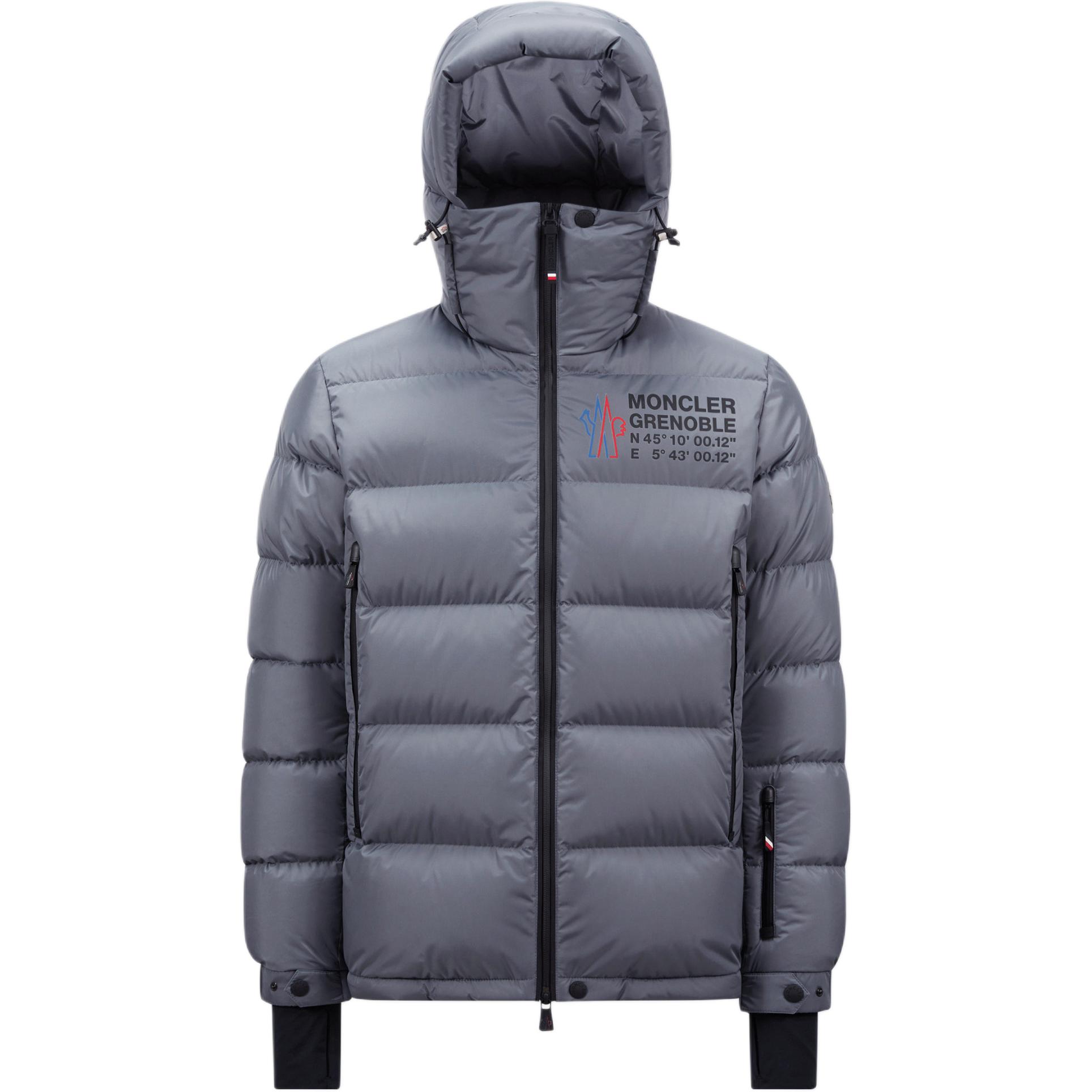 Мужская куртка Moncler Moncler Grenoble Isorno (темно-серая)