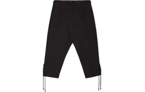 LOEWE Casual Pants Men's Black Moderate Straight Fit Pants
