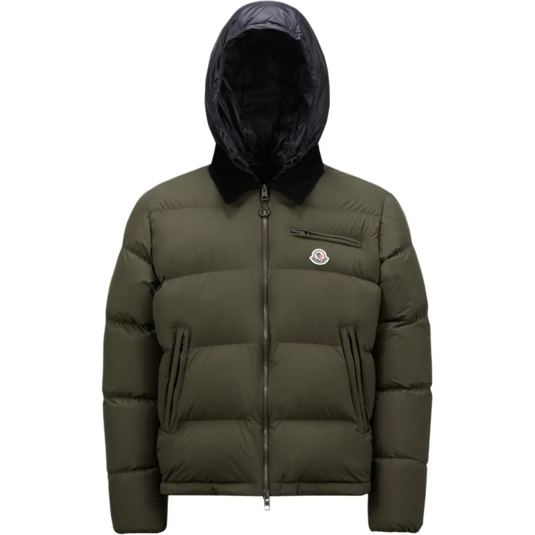 Moncler Calima Zip Up Short Puffer Jacket