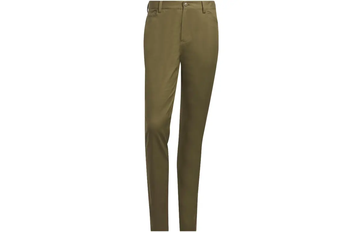 Adidas Go to 5 Pocket Golf Pants Knitted Sweatpants Men's Strata Olive Green
